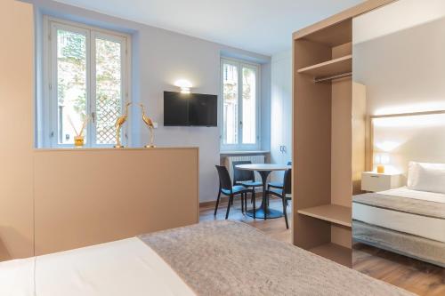 Una cama o camas en una habitación de Milan Retreats Duomo