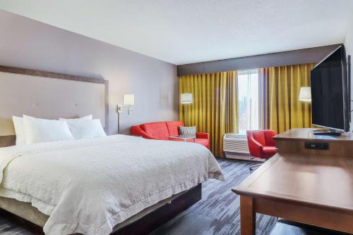 Hampton Inn Heathにあるベッド