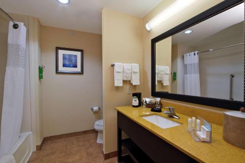 Un baño de Hampton Inn Beeville