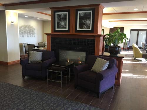 Posezení v ubytování Newly Renovated Hampton Inn Omaha West Lakeside