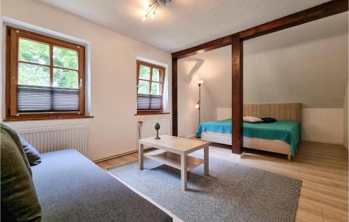 Vuode tai vuoteita majoituspaikassa 2 Bedroom Awesome Apartment In Kremmen
