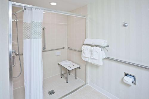Ένα μπάνιο στο Hampton Inn St Charles St Peters