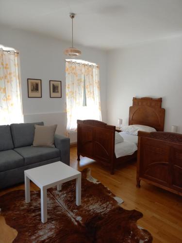 Posezení v ubytování Ferienwohnung Murtal