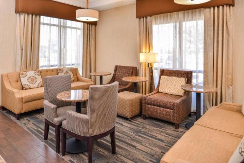 Ruang duduk di Hampton Inn York
