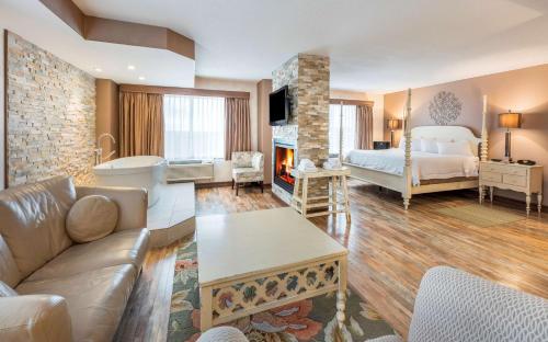 Postel nebo postele na pokoji v ubytování Hampton Inn Sydney