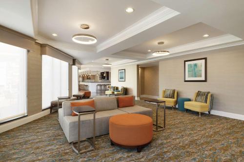 Posezení v ubytování Hilton Garden Inn Oxford/Anniston, AL
