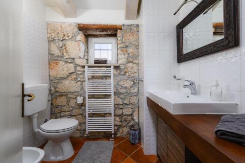 Koupelna v ubytování Casa Nini I - Jacuzzi