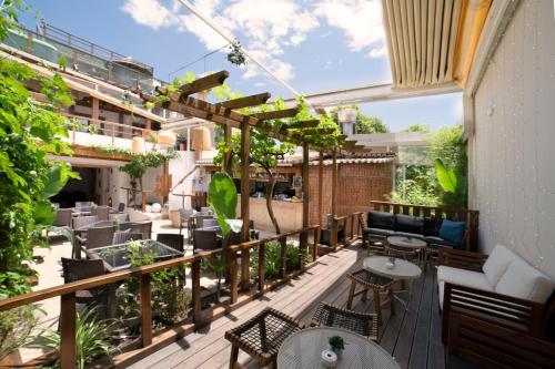 Μπαλκόνι ή βεράντα στο AlvorKiteCenter Guesthouse