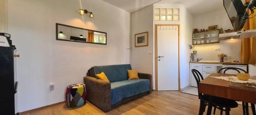 Kuchyň nebo kuchyňský kout v ubytování Apartment Bosiljak