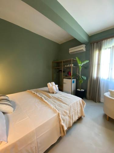 Кровать или кровати в номере Lord Ape Suites Club
