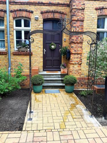 Un jardín fuera de Glashüttchen mit 2 Schlafzimmern, Sauna und schönem Garten