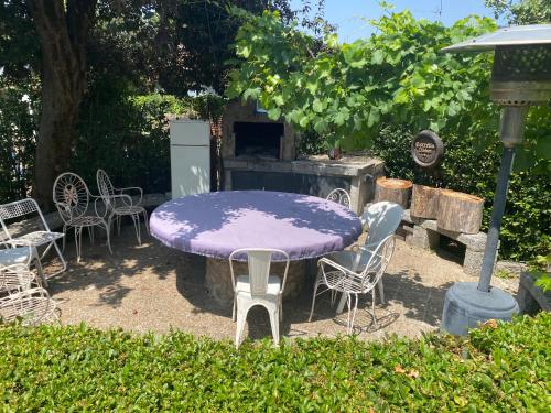Κήπος έξω από το Casita de invitados cerca de Madrid