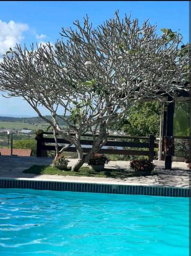 Kolam renang di atau dekat dengan Flat Monte Castelo Gravatá