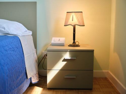 Cama o camas de una habitación en Casa Ierardi - Appartamento Arona Bellavista