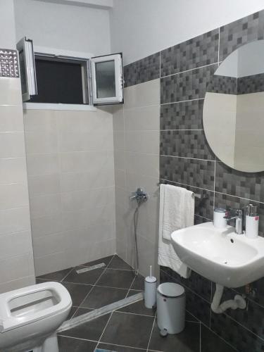 Koupelna v ubytování Vila ABAN
