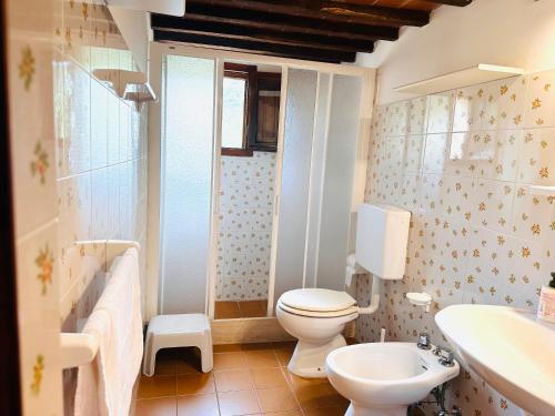 Ένα μπάνιο στο Podere Il Castellaccio Sant'Agata