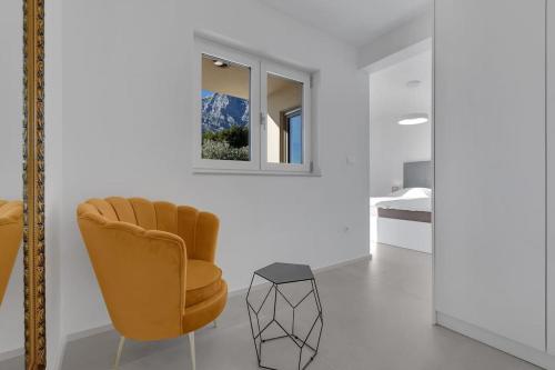 Posezení v ubytování Apartman DeLux with private pool - Makarska Exklusiv