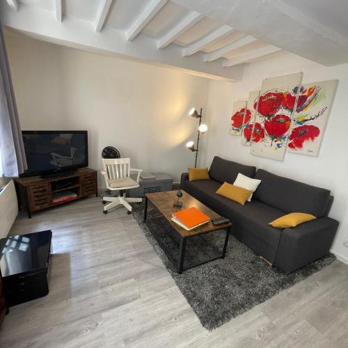 Appartement intra-muros bien situé et agréable à proximité des théâtres