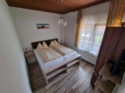 Katil atau katil-katil dalam bilik di Alpen-Appartementhof
