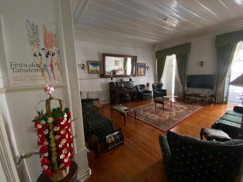 Χώρος καθιστικού στο União - Guest House