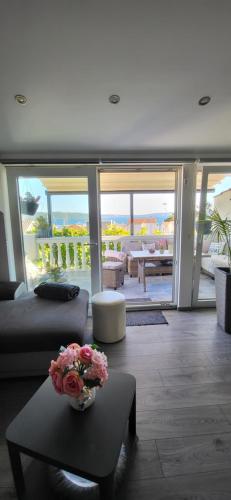 Χώρος καθιστικού στο Apartment D & N