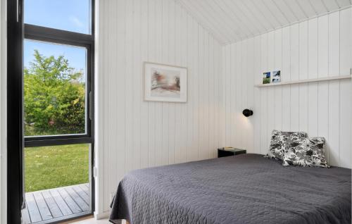 Postel nebo postele na pokoji v ubytování Stunning Home In Stege With Kitchen