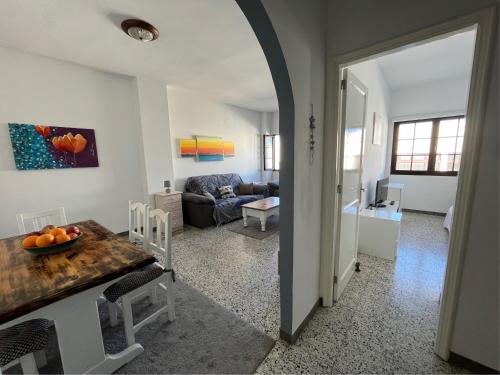 Posezení v ubytování Casa Evan El charco