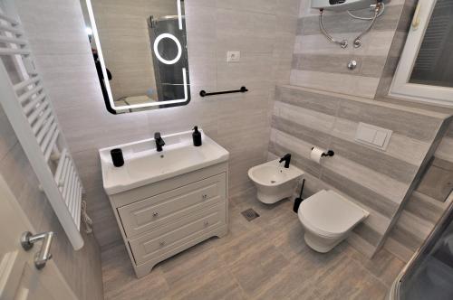 Koupelna v ubytování luxury apartment Tanja , Bacvice Split