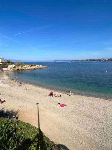 Ảnh trong thư viện ảnh của Duplex, en bord de mer 2 chambres ở Six-Fours-les-Plages