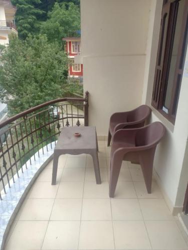 Balkón nebo terasa v ubytování Aman Inn