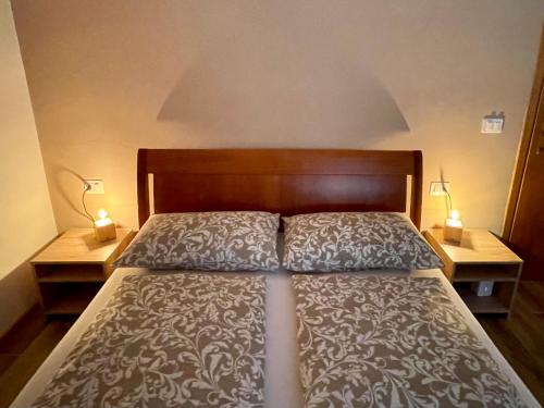 Giường trong phòng chung tại Greenwood Holiday