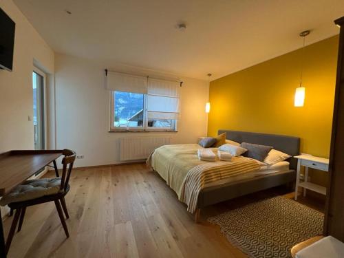 Postel nebo postele na pokoji v ubytování Apartment Hildegard