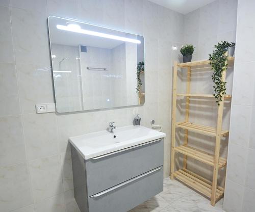 Kúpeľňa v ubytovaní Apartamento en Fefiñanes, Cambados