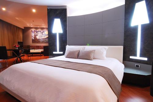 The Zign Hotelにあるベッド