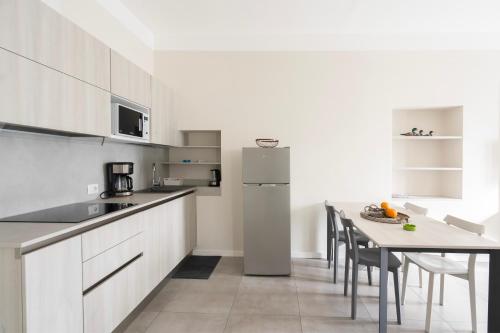 Η κουζίνα ή μικρή κουζίνα στο Borgo alla Pieve Apartments