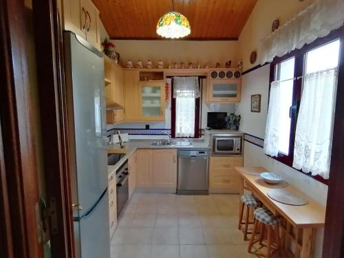 Dapur atau dapur kecil di Saleros