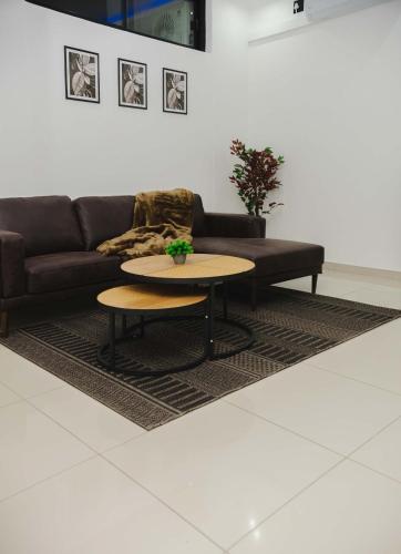 Area soggiorno di The Lofts Luxury Suites