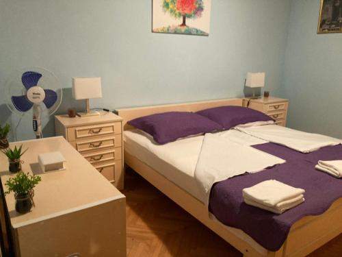 Posteľ alebo postele v izbe v ubytovaní Toni&Megi Apartment