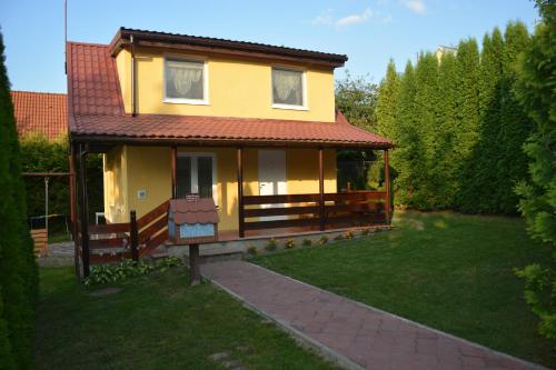 Domek nad jeziorem na mazurach