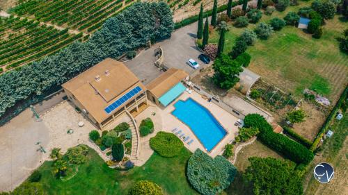 Πισίνα στο ή κοντά στο Superbe Villa avec Piscine et vue sur le Village
