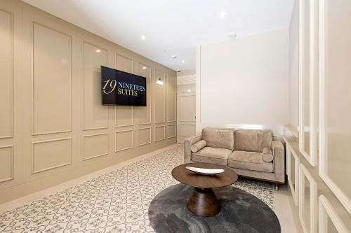 Χώρος καθιστικού στο 19 Nineteen Suites - Espinho