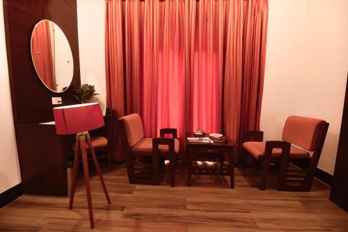 Posezení v ubytování Konark Grand Hotel