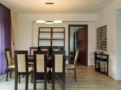 Zona d'estar a Panoramic Loft Colina Marei
