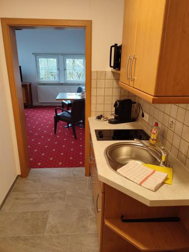 Cucina o angolo cottura di Jägerhaus Donaueschingen