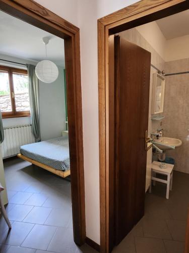 Kúpeľňa v ubytovaní Appartamenti il Balzone