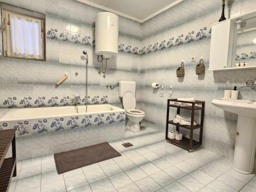 Bathroom sa Apartment Školj
