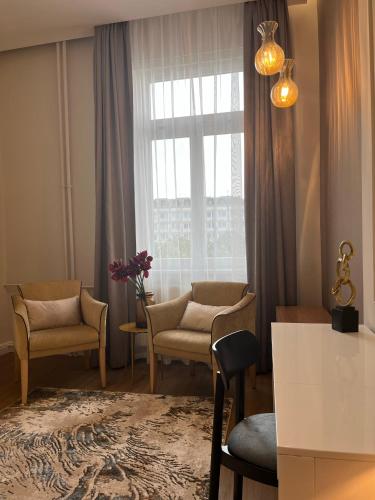 Χώρος καθιστικού στο Visit Debrecen 3 Apartman