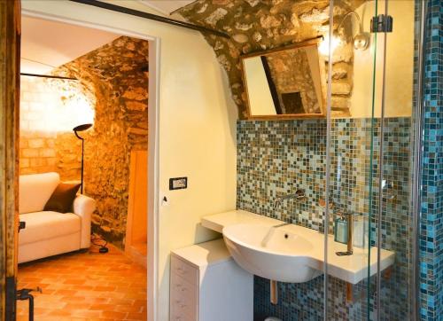 Phòng tắm tại Agriturismo C'era Una Volta