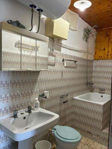 Vonios kambarys apgyvendinimo įstaigoje Relax in Sicily