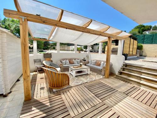 Charming Villa with big pool and AC in Antibes
